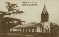 Dahomey, une petite chapelle, mission de Pont-Rousseau (Loire-Inférieure) 
